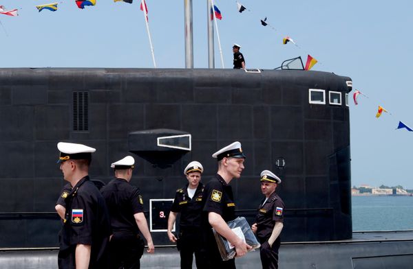 Посада дизел-електричне подморнице „Уфа” - Sputnik Србија