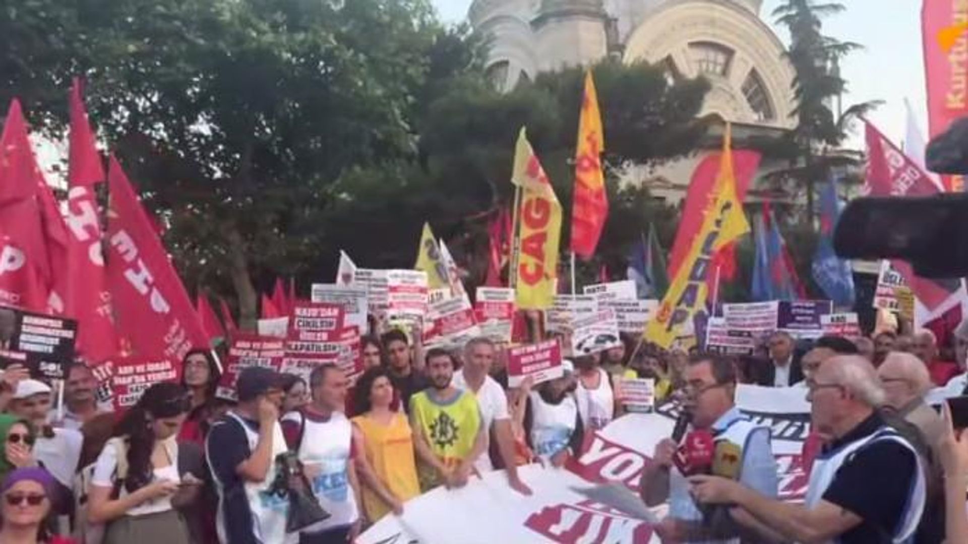 Протест против НАТО-а у Турској - Sputnik Србија, 1920, 07.07.2026