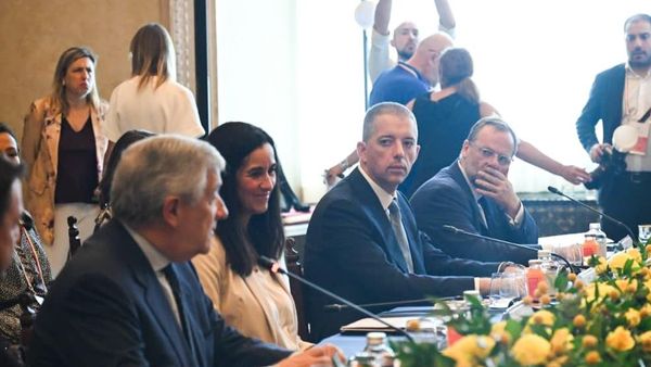 Министар спољних послова Марко Ђурић на састанку групе Пријатељи Западног Балкана. - Sputnik Србија