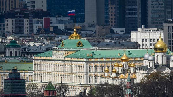 Вид на Большой Кремлёвский дворец в Москве - Sputnik Србија
