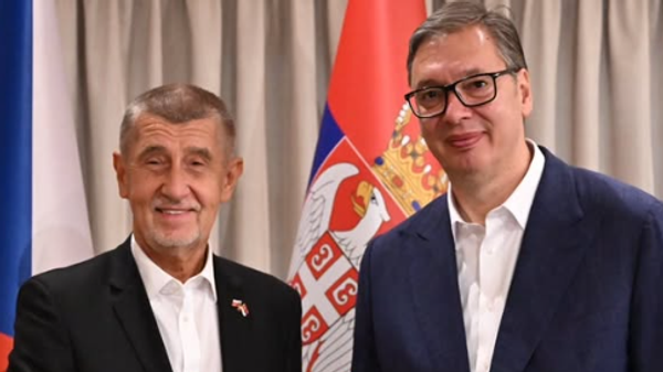 Председник Србије Александар Вучић приредио је вечеру у част председника Владе Чешке Републике Андреја Бабиша - Sputnik Србија