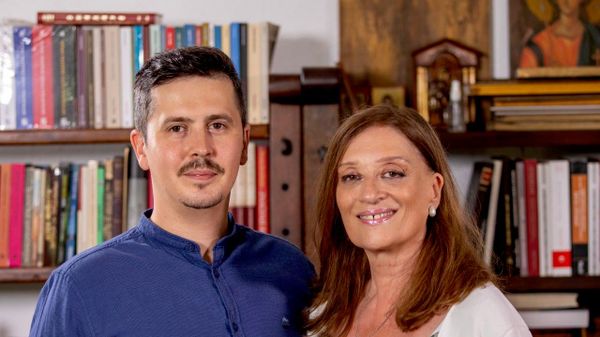 Nebojša Lazić i Marina Rajević Savić Nebojša Lazić i Marina Rajević Savić - Sputnik Srbija