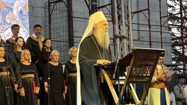 Patrijarh Porfirije u Nikšiću - Sputnik Srbija