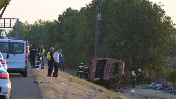 Saobraćajna nesreća u Mađarskoj - Sputnik Srbija