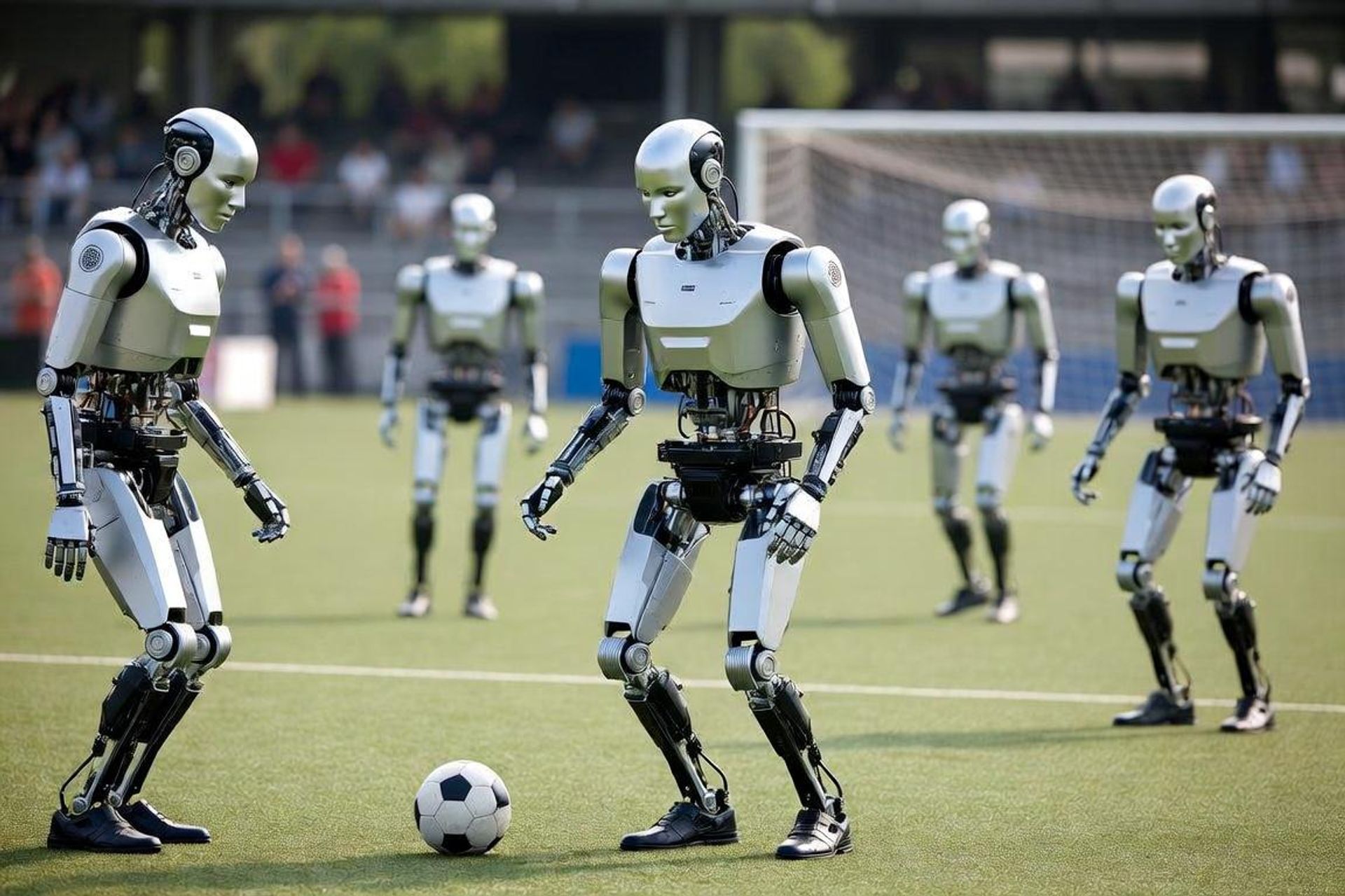 humanoidni roboti na sportskom takmičenju - Sputnik Srbija, 1920, 17.08.2026