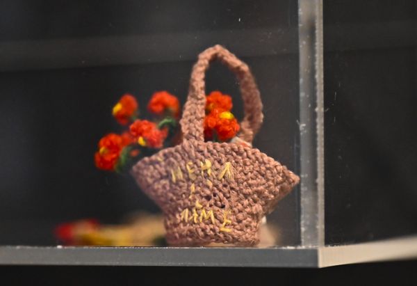 Минијатурна корпица са цвећем су једино што је остало иза непознате заточенице логора Бањица - Sputnik Србија