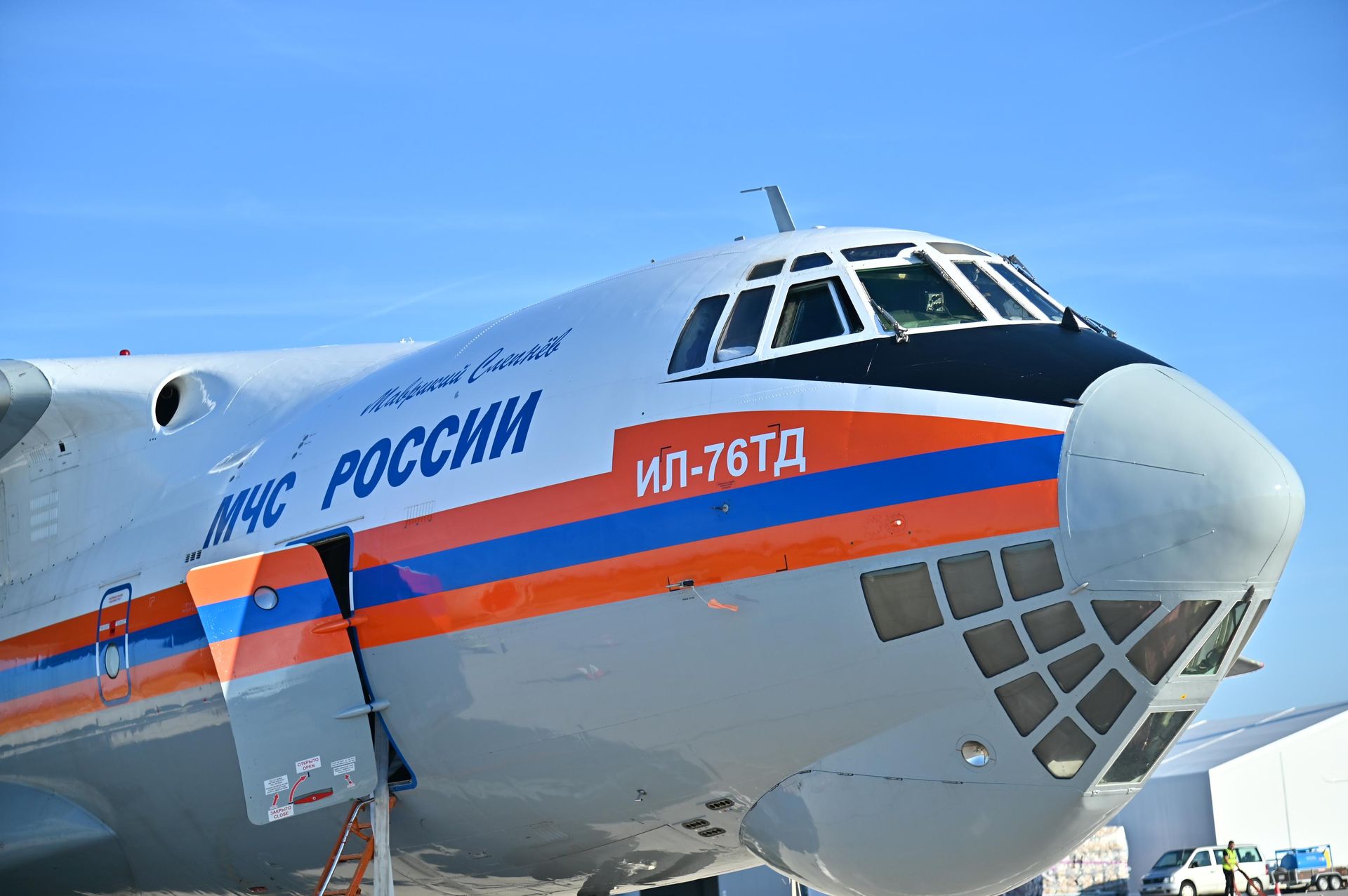 Avion Il-76 (Iljušin) Ministarstva za vanredne situacije Rusije - Sputnik Srbija, 1920, 27.08.2026