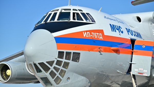 Avion Il-76 (Iljušin) Ministarstva za vanredne situacije Rusije - Sputnik Srbija