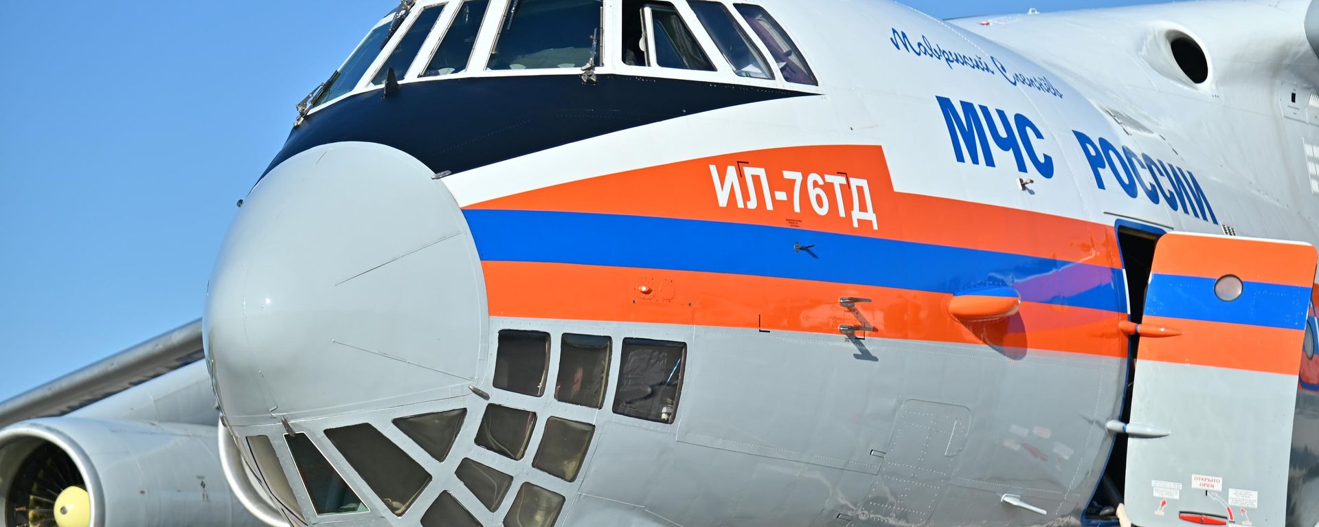 Avion Il-76 (Iljušin) Ministarstva za vanredne situacije Rusije - Sputnik Srbija, 1920, 21.08.2026