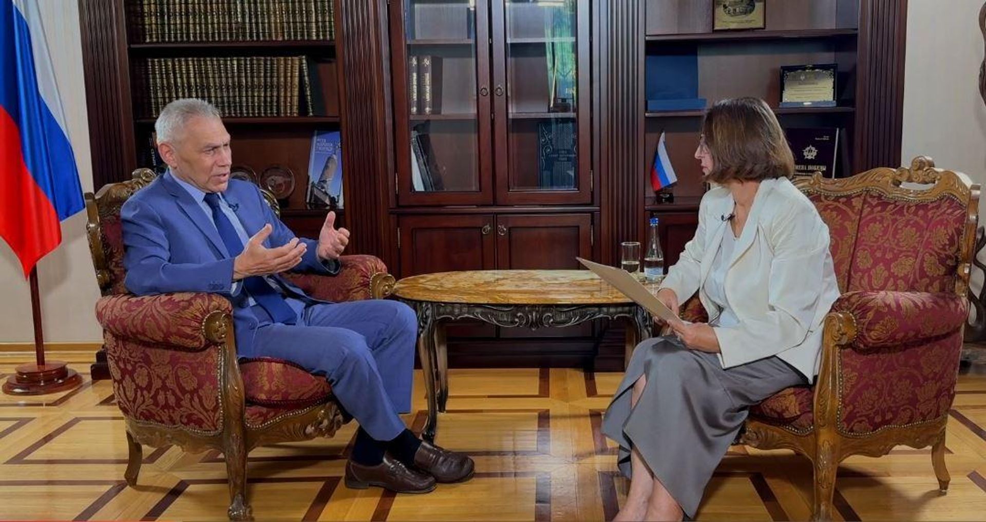 Ruski ambasador Aleksandar Bocan-Harčenko u razgovoru sa Tanjom Trikić, urednikom Sputnjika - Sputnik Srbija, 1920, 27.08.2026