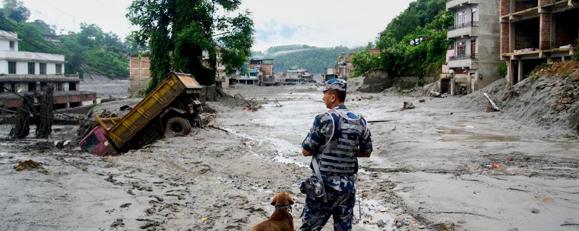Posledice poplava i klizišta u Nepalu - Sputnik Srbija, 1920, 28.08.2026