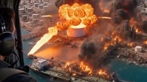 Video generisan veštačkom inteligencijom američkog napada na iransko ostrvo Harg - Sputnik Srbija