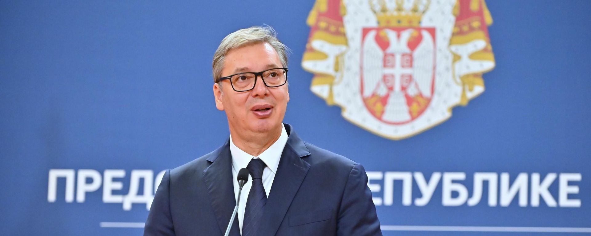 Predsednik Srbije Aleksandar Vučić  - Sputnik Srbija, 1920, 04.09.2026
