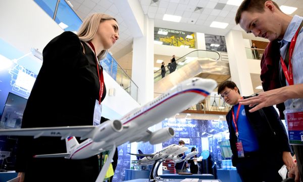 Štand Ministarstva industrije i trgovine Rusije Štand Ministarstva industrije i trgovine Rusije - Sputnik Srbija