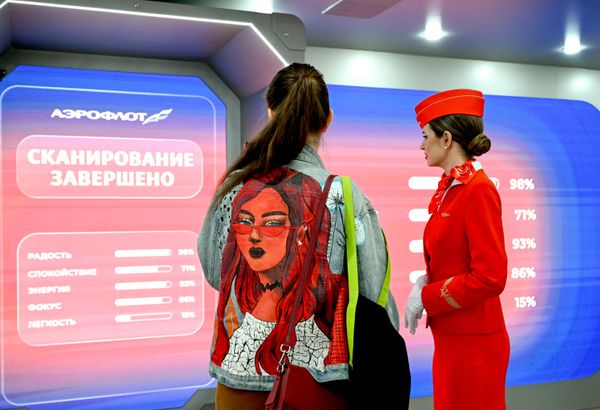 Štand avio-kompanije Aeroflot Štand avio-kompanije Aeroflot - Sputnik Srbija