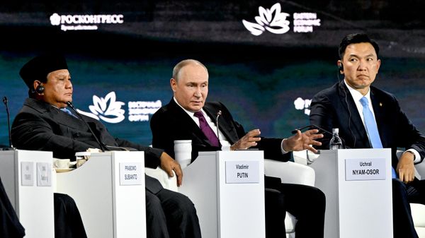 Владимир Путин на Источном економском форуму - Sputnik Србија