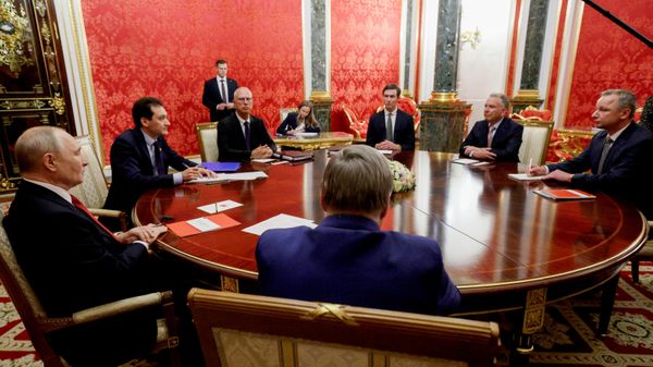 Sastanak Putina sa Vitkofom i Kušnerom - Sputnik Srbija