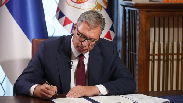 Predsednik Srbije Aleksandar Vučić  - Sputnik Srbija