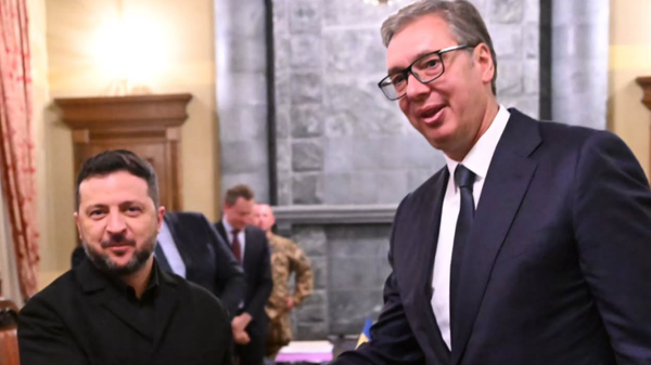 Aleksandar Vučić i Vladimir Zelenski - Sputnik Srbija