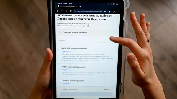Електронско гласање на изборима у Русији - Sputnik Србија