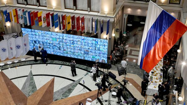 Рад Информативног центра Централне изборне комисије Руске Федерације, избори у Русији - Sputnik Србија