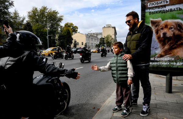 Prolazak učesnika 15. Moskovskog moto-festivala Prolazak učesnika 15. Moskovskog moto-festivala - Sputnik Srbija