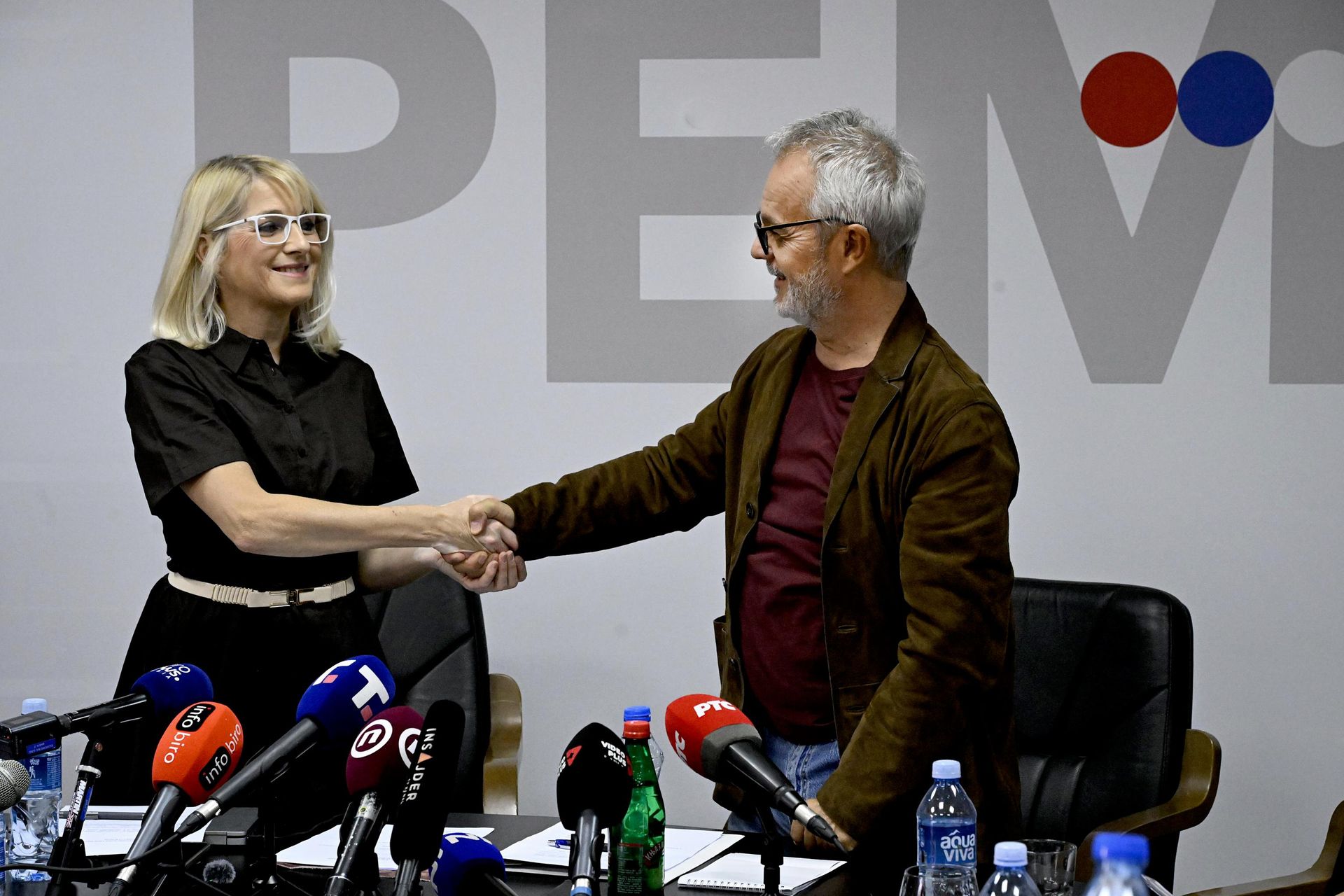 Ira Prodanov Krajišnik i Stevica Smederevac. - Sputnik Srbija, 1920, 22.09.2026