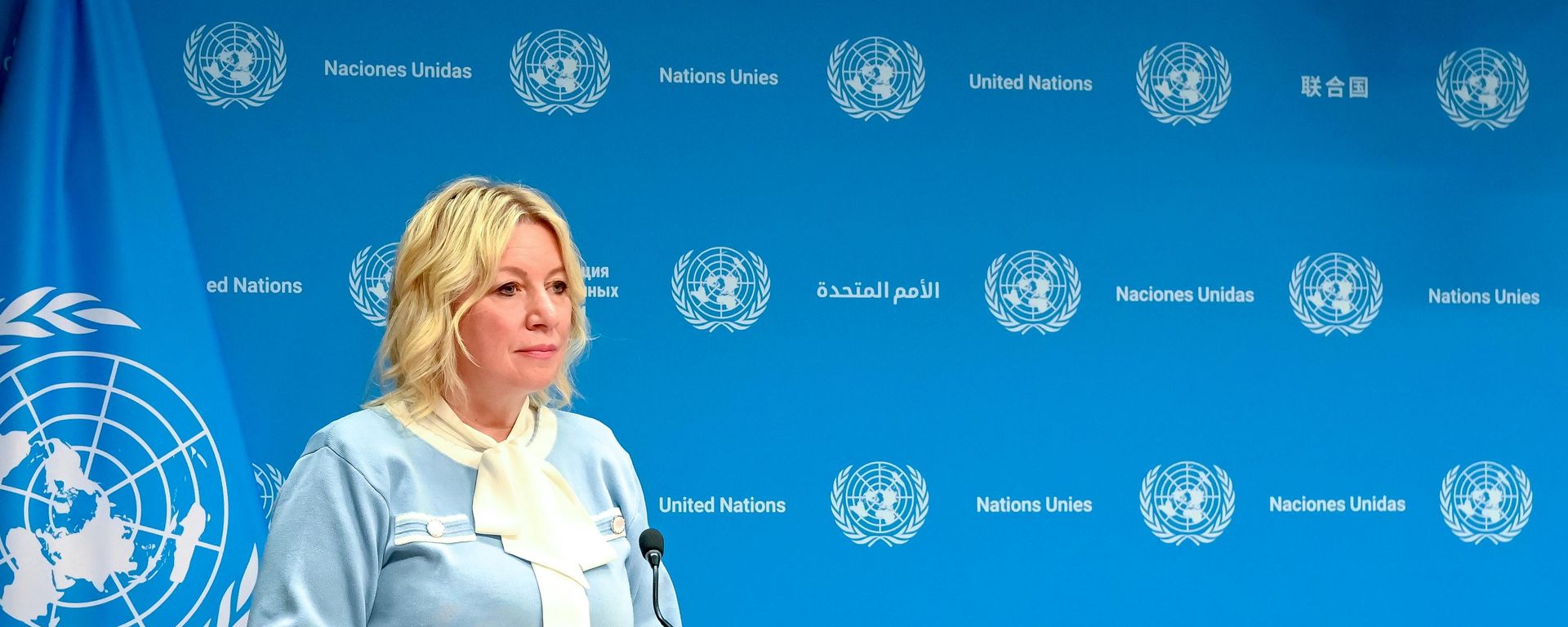 Portparol Ministarstva spoljnih poslova Rusije Marija Zaharova - Sputnik Srbija, 1920, 05.10.2026