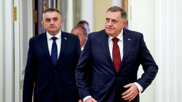 Milorad Dodik i premijer Srpske Savo Minić. - Sputnik Srbija