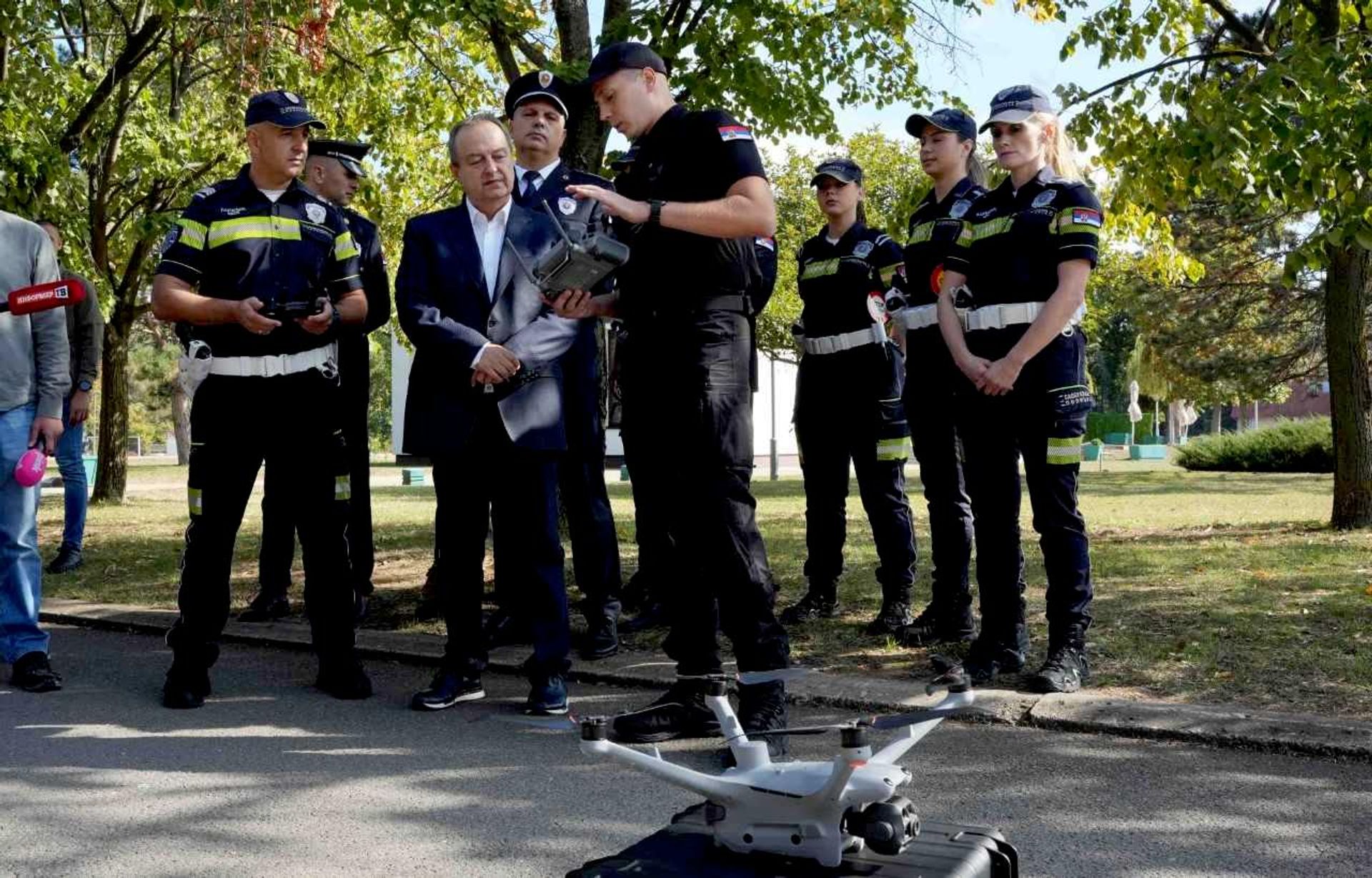 Kontrola saobraćaja iz vazduha: MUP predstavio upotrebu dronova - Sputnik Srbija, 1920, 02.10.2026