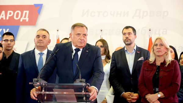 Milorad Dodik, Savo Minić, Željka Cvijanović - Sputnik Srbija