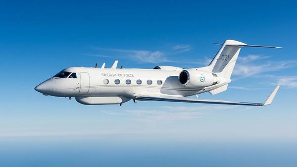 avion galfstrim S102B korpen - Sputnik Srbija