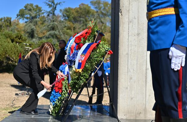 Centralni spomenik je podignut na prostoru gde se nalazila jedna od najvećih i najdubljih raka za čije su kopanje bili angažovani grobari sa Novog Groblja. Prema kazivanjema svedoka spaljivanja žrtava, u najdubljoj raki, pronađena su tela više hiljada Jevreja ubijenih u "dušegupki" - Sputnik Srbija