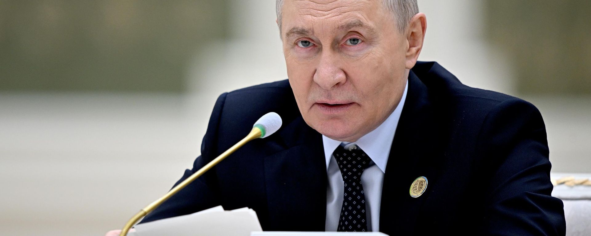 Kaspijski ekološki samit u Turkmenistanu; Ruski predsednik Vladimir Putin - Sputnik Srbija, 1920, 25.10.2026