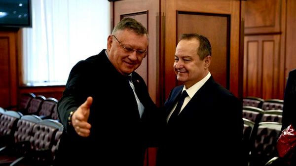 Dačić u Moskvi na sastanku sa zamenikom ministra unutrašnjih poslova Igorom Zubovim - Sputnik Srbija