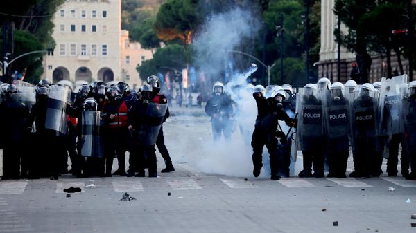 протест у Тирани - Sputnik Србија