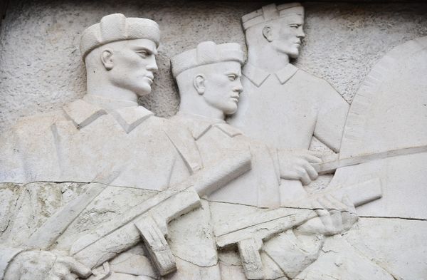 Grad su posle troipogodišnje okupacije zajedničkim snagama oslobodile jedinice Narodnooslobodilačke vojske Jugoslavije i Crvene armije - Sputnik Srbija