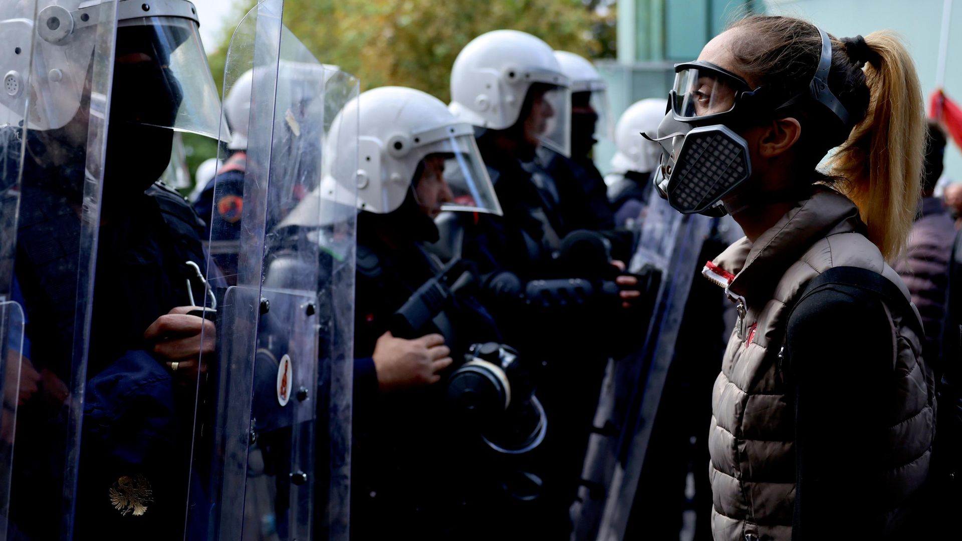 protest u Tirani protest u Tirani - Sputnik Srbija, 1920, 22.10.2026