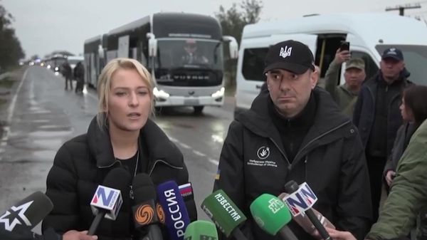 Humanitarna misija u mestu Aljoški - Sputnik Srbija