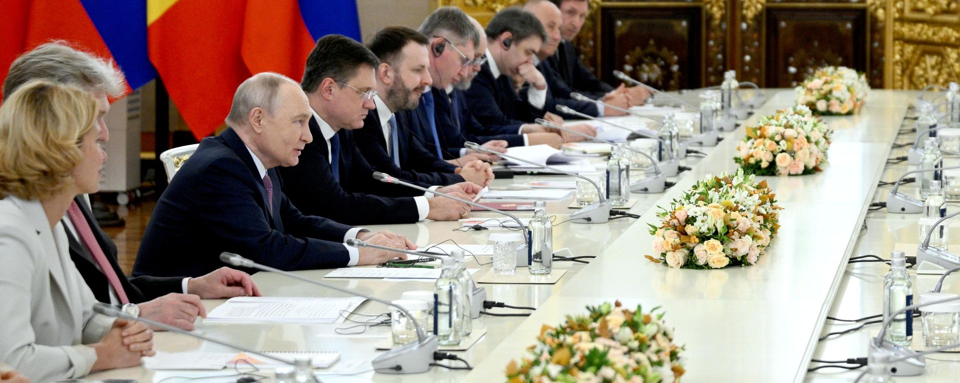 Predsednik Vladimir Putin sastao se sa predsednikom prelaznog perioda Republike Mali, Asimijem Goitom. - Sputnik Srbija, 1920, 30.10.2026