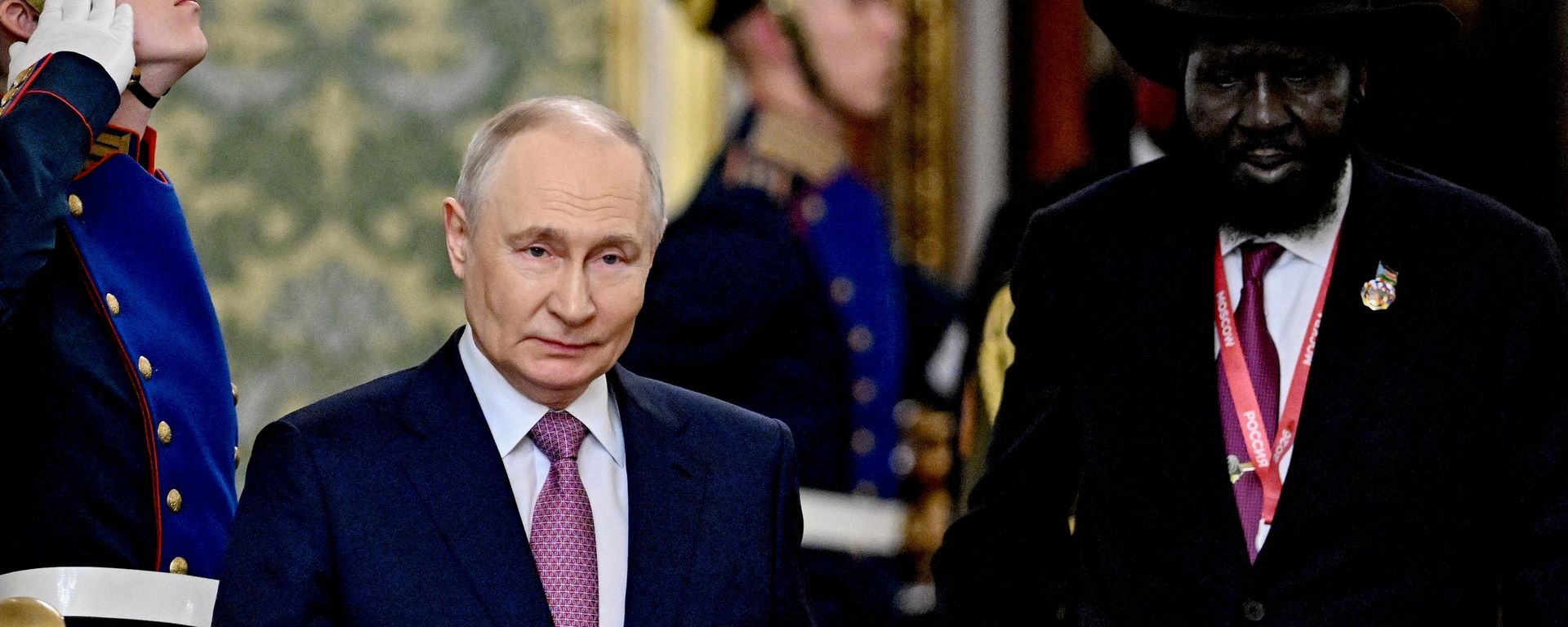 Predsednik Vladimir Putin na sastanku sa predsednikom Republike Južni Sudan Salvom Kirom - Sputnik Srbija, 1920, 30.10.2026