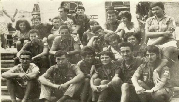 Бригада Јован Поповић, четврта чета на радној акцији изградња пута, од Вукове родне куће до манастира Троноша - Sputnik Србија