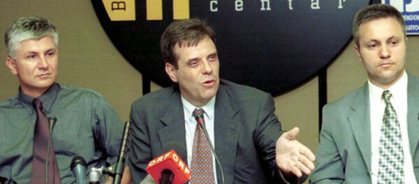 Zoran Đinđić, Vojislav Koštunica i Mlađan Dinkić - Sputnik Srbija