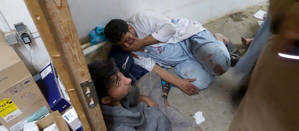 Osoblje bolnice u Kunduzu, Avganistan, koju su bombardovale američke vazdušne snage - Sputnik Srbija