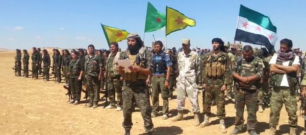 Јединица Еуфратов вулкан, у саставу Слободне сиријске армије - Sputnik Србија