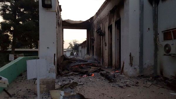 Bolnica u Kunduzu posle napada američkih vazdušnih snaga,Avganistan - Sputnik Srbija