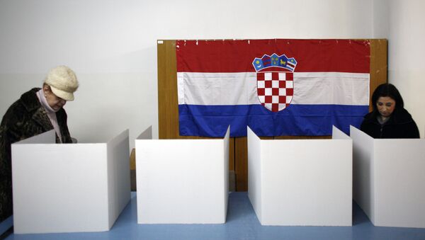 Izbori u Hrvatskoj  - Sputnik Srbija