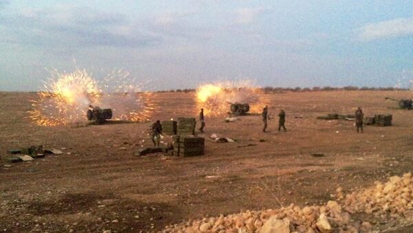 Sirijska vojska pokrenula ofanzivu protiv militanata na severu pokrajine IG - Sputnik Srbija