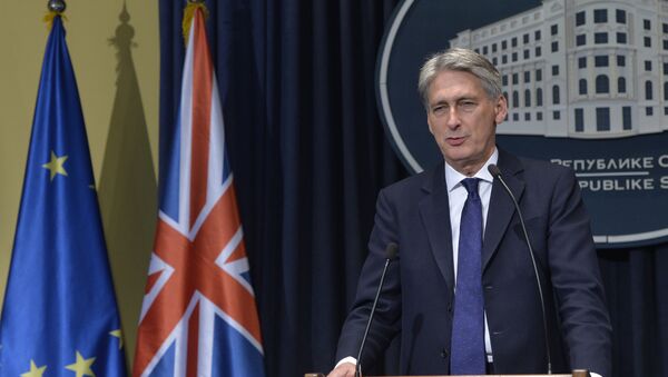 Filip Hamond, britanski šef diplomatije - Sputnik Srbija