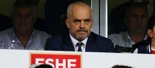 На трибинама је био и премијер Албаније Еди Рама - Sputnik Србија